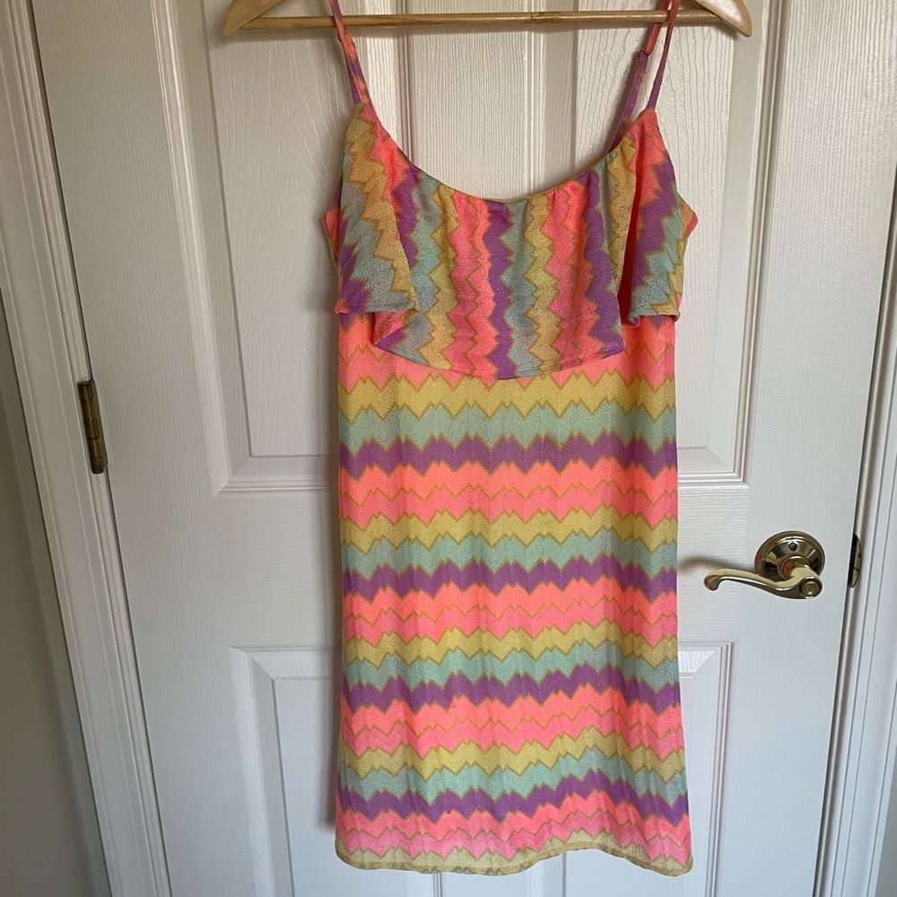 Lilly Pulitzer Colorful Chevron Dress